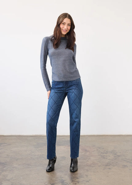 Women's French Dressing | Christina Straight Leg Jean | Dark Wash