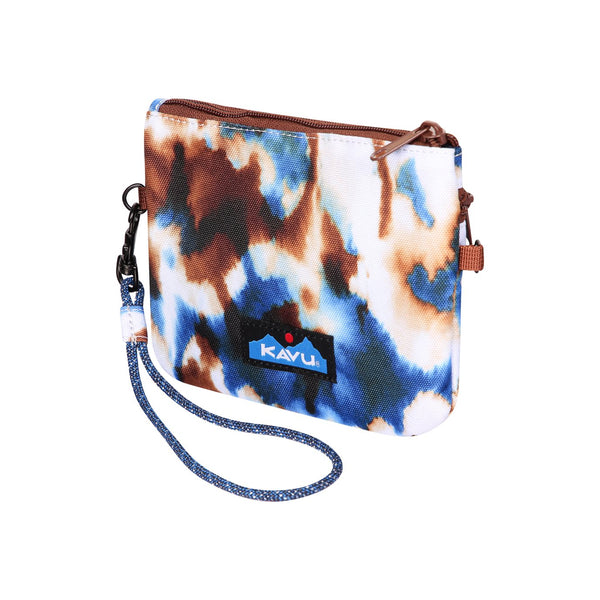 Women's Kavu | Renrose Crossbody Wallet | Earth Sky Tie Dye