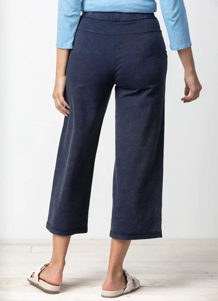 Women's Habitat | Washed Terry Chili Flood Pants | Navy