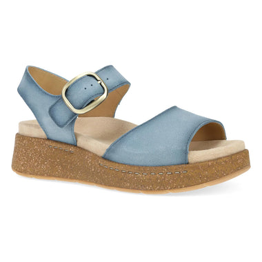Women's Dansko | Bianca Burnished Suede Sandal | Blue