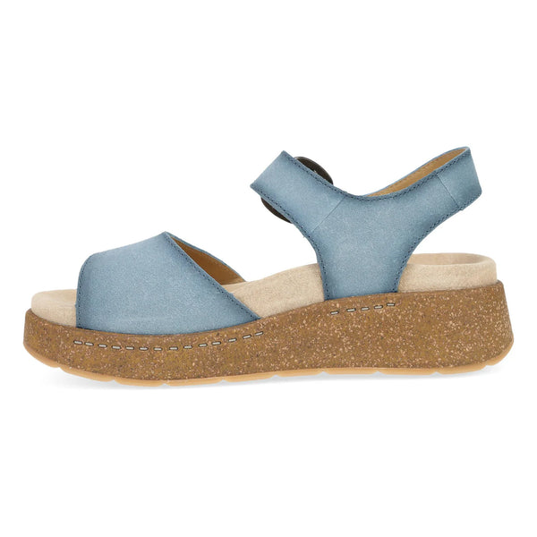 Women's Dansko | Bianca Burnished Suede Sandal | Blue