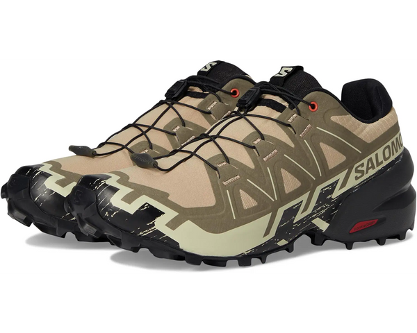 Men's Salomon | Speedcross 6 | Natural/Black/Almond Milk