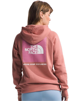 Women's The North Face | Box NSE Pullover Hoodie | Light Mahogany