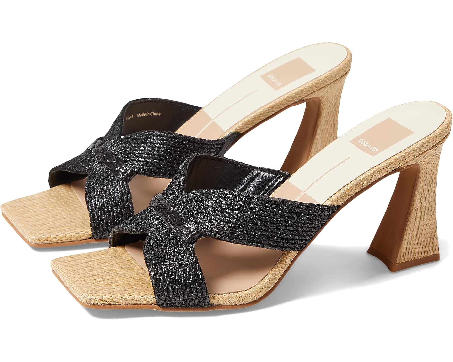 Women's Dolce Vita | Nitro Open Squared Toe Sandals | Black