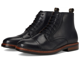 Men's Johnston & Murphy | XC Flex™ Durham Cap Toe Zip Boot | Black