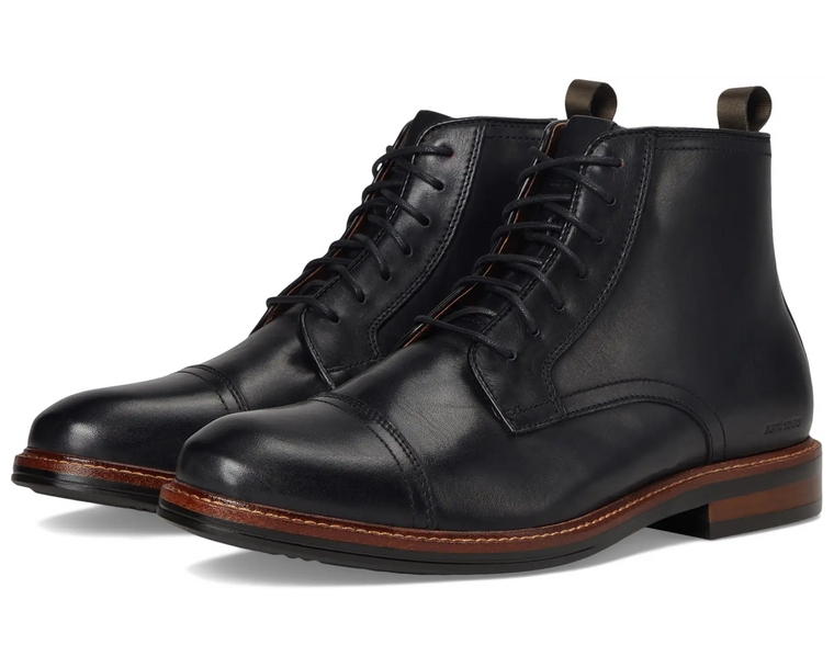 Men's Johnston & Murphy | Cody Wingtip Zip Boot | Tan - FLCrooks.com