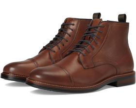 Men's Johnston & Murphy | XC Flex™ Durham Cap Toe Zip Boot | Cognac