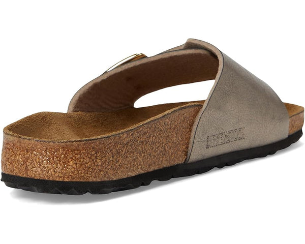 Women's Birkenstock | Catalina Cushion Buckle Sandal | Graceful Taupe