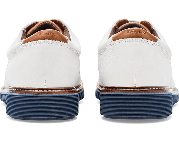 Men's Johnston & Murphy |  Tyson Perfed Plain Toe | Ivory