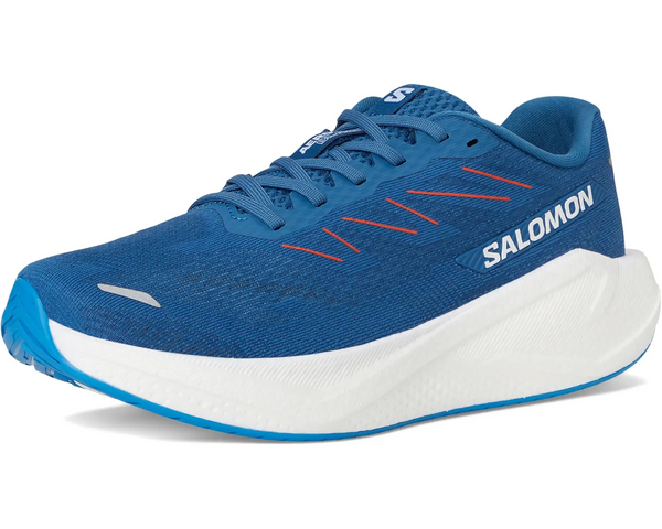 Men's Salomon | Aero Blaze 3 | Dark Blue/White/Cherry Tomato