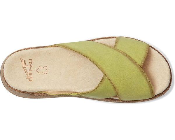 Women's Dansko | Bridget Platform Slide Sandal | Lime