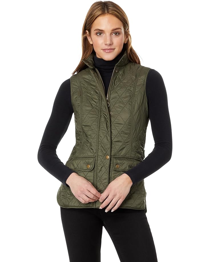 Women's Barbour Wray Gilet Olive - Main Image