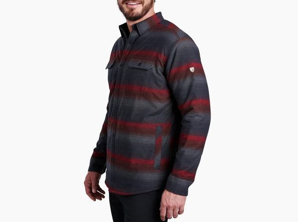 Men's KÜHL | Joyrydr Long Sleeve | Brick Charcoal Side
