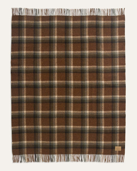 Men's Pendleton | Motor Robe with Leather Carrier | Redwood