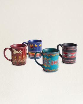 Women's Pendleton | American Indian College Fund Mugs-Set of 4 | Multi