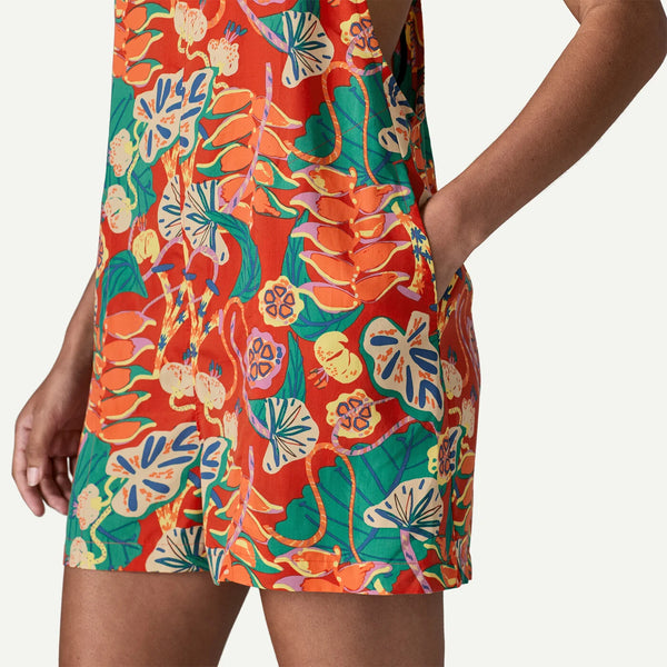 Women's Patagonia | Tidal Threads Romper | Hot Ember