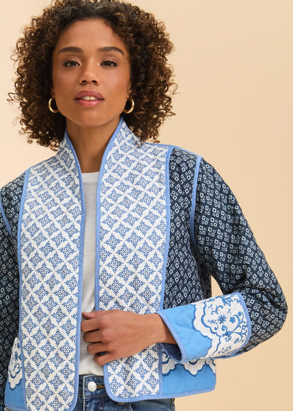 Women's French Dressing | Reversible Quilted Jacket | Solstice