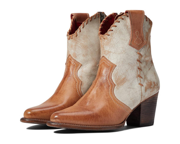 Women's Bed Stü | Baila II Western Style Ankle Boots | Tan Rustic