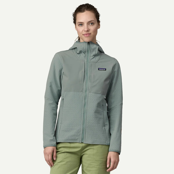 Women's Patagonia | R@ CrossStrata Hoody | Thermal Blue
