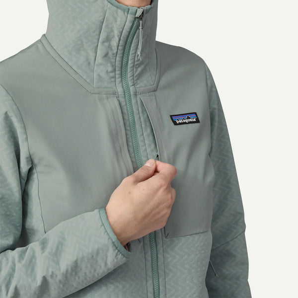 Women's Patagonia | R@ CrossStrata Hoody | Thermal Blue