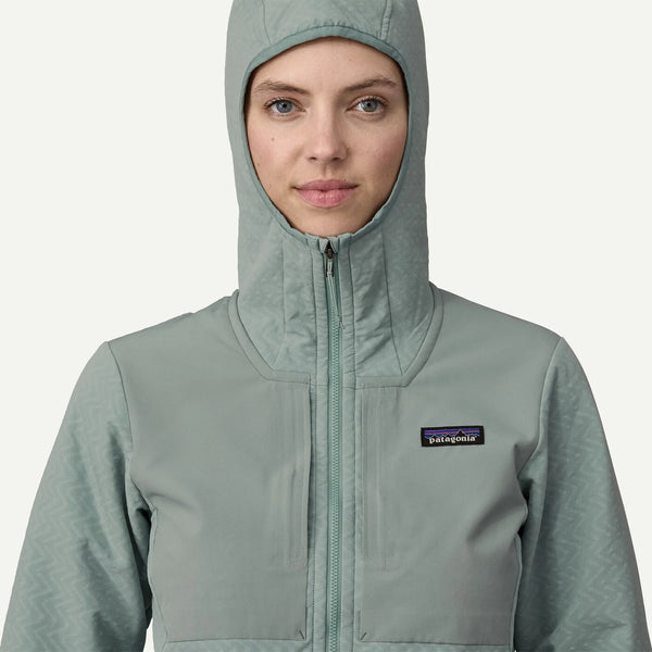 Women's Patagonia | R@ CrossStrata Hoody | Thermal Blue
