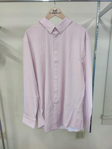 Men's Mizzen + Main | Leeward LS Dress Shirt | Rose Pressed Diamond
