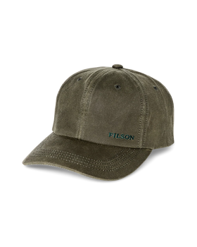 Men's Filson | Waxed Low-Profile Hat | Otter Green