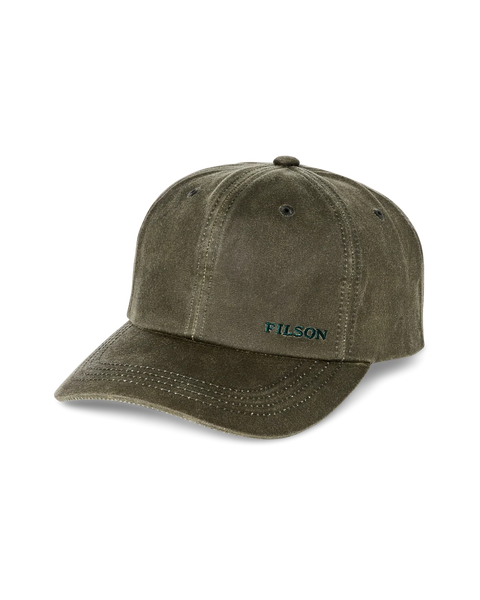 Men's Filson | Waxed Low-Profile Hat | Otter Green