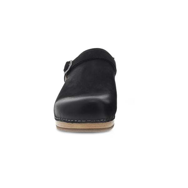 Women's Dansko | Berry Burnished Nubuck Clog | Black
