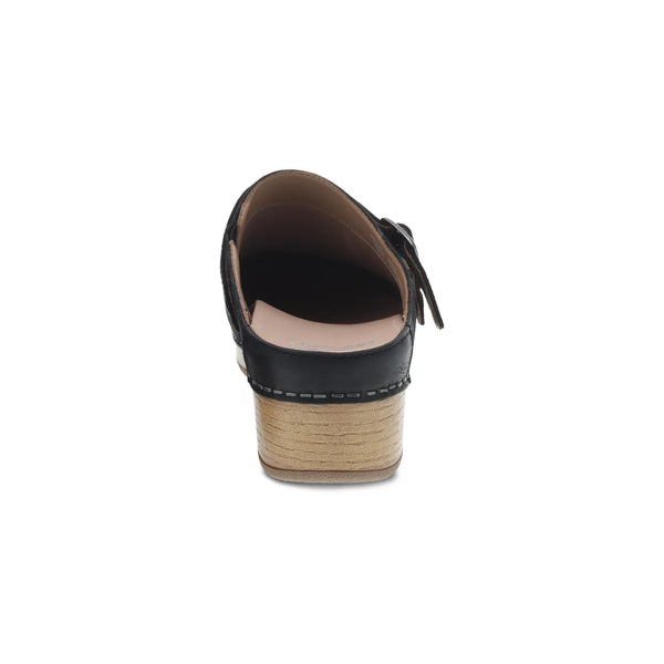 Women's Dansko | Berry Burnished Nubuck Clog | Black