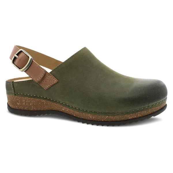 Women's DANSKO | Merrin Crafted Mule Shoe | Olive