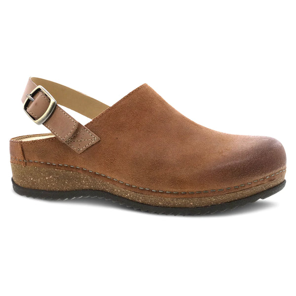Women's DANSKO | Merrin Crafted Mule Shoe | Tan Burnished Suede