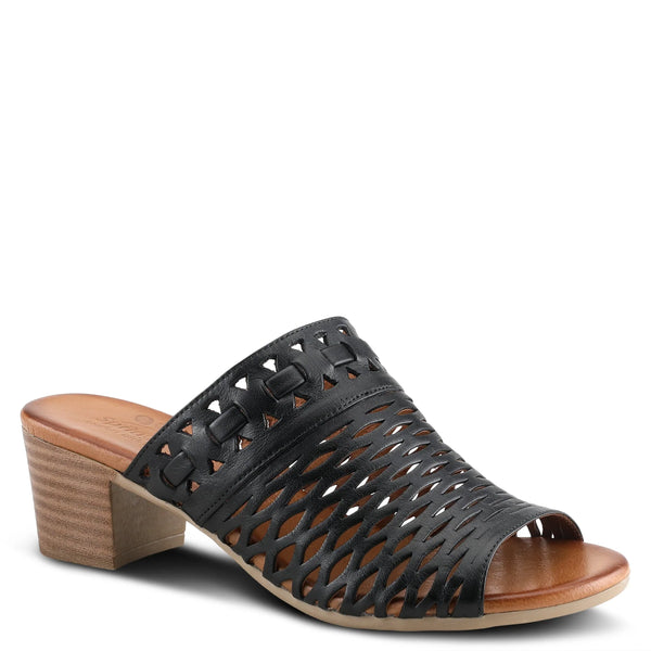 Women's Spring Step | Anika Slide Sandal | Black