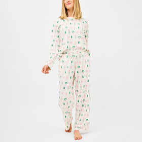 Women's Mary Square | Annie Pajama Set | Sugar Plum Dreams