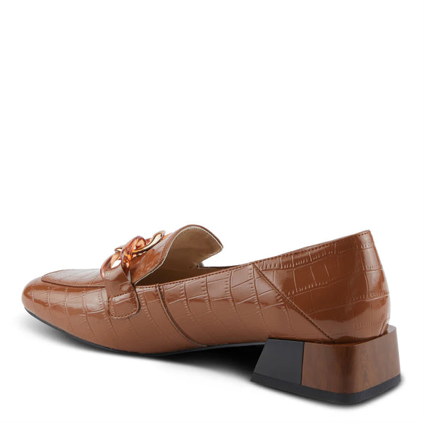 Women's Spring Step | Baldwin Shoe by Azura | Camel Patent