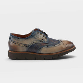 Men's Spring Step | Beaufort Flatform Shoe | Taupe Mule