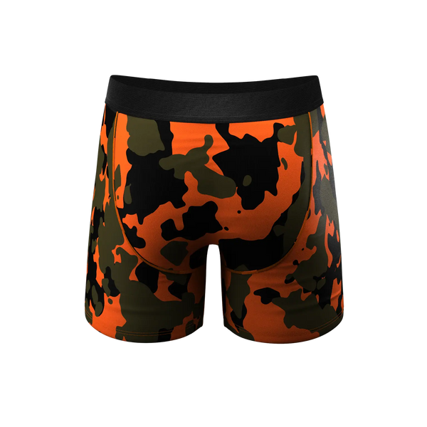 Men's Shinesty | Ball Hammock® Pouch Underwear With Fly | The Bambi Camo