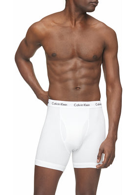 Men's Calvin Klein | Boxer Brief Cotton Stretch 3-Pack | White