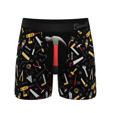 Men's Shinesty | Ball Hammock® Pouch Underwear With Fly | The Tool Belt