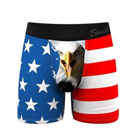 Men's Shinesty | Ball Hammock® Pouch Underwear With Fly | The Mascot