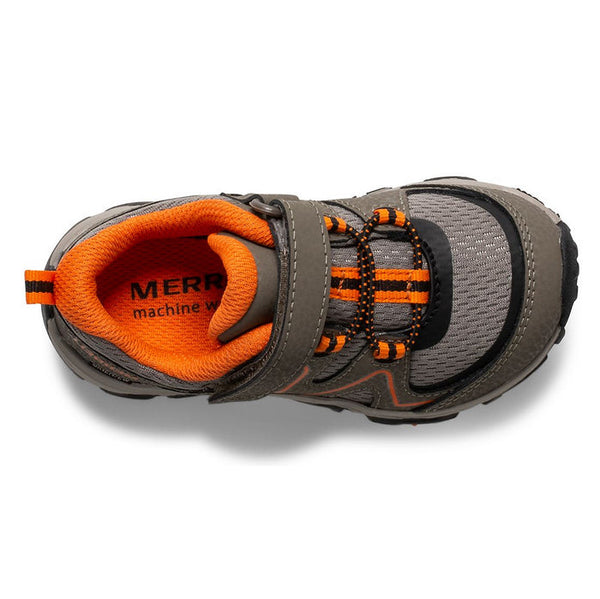Boy's Merrell | Trail Quest Jr Sneaker | Gunsmoke Top