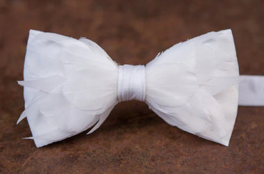 Men's Brackish | Feather Bow Tie | Carew
