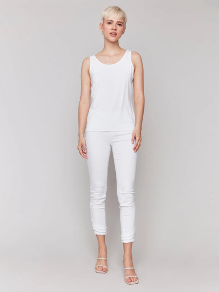 Women's Charlie B | Reversible Bamboo Cami | White