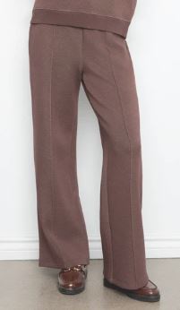 Women's Charlie B | Soft Scuba Wide Leg Jogger | Espresso