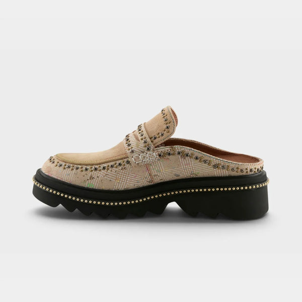 Women's Spring Step | Clogana Slip-On | Beige Multi
