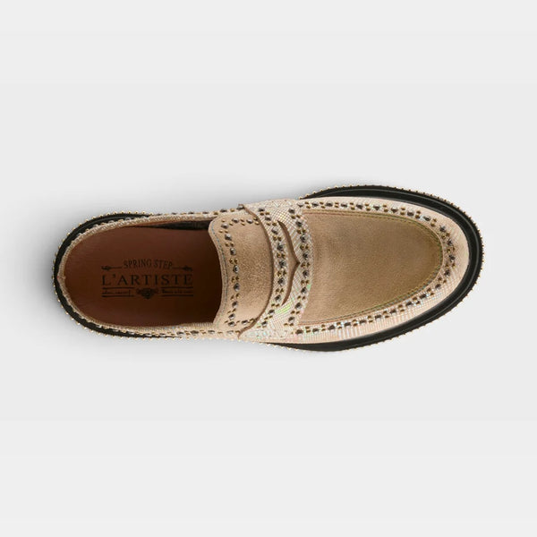 Women's Spring Step | Clogana Slip-On | Beige Multi