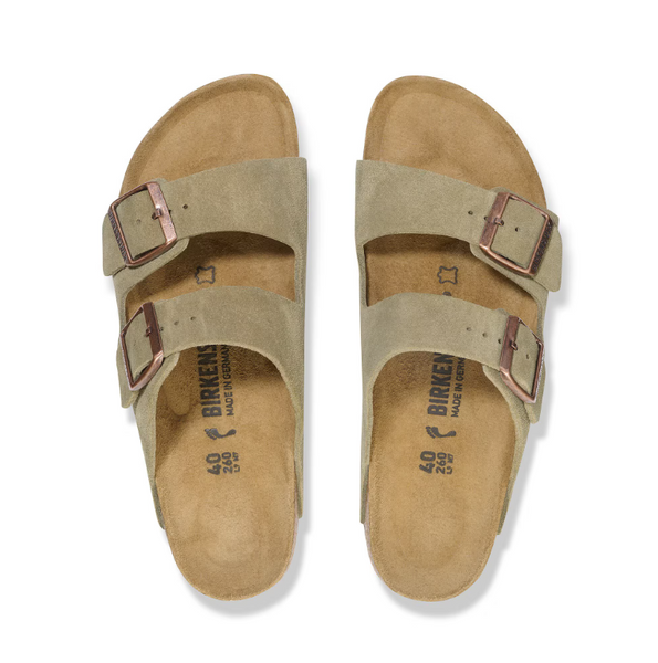 Men's Birkenstock | Arizona Suede Leather | Taupe