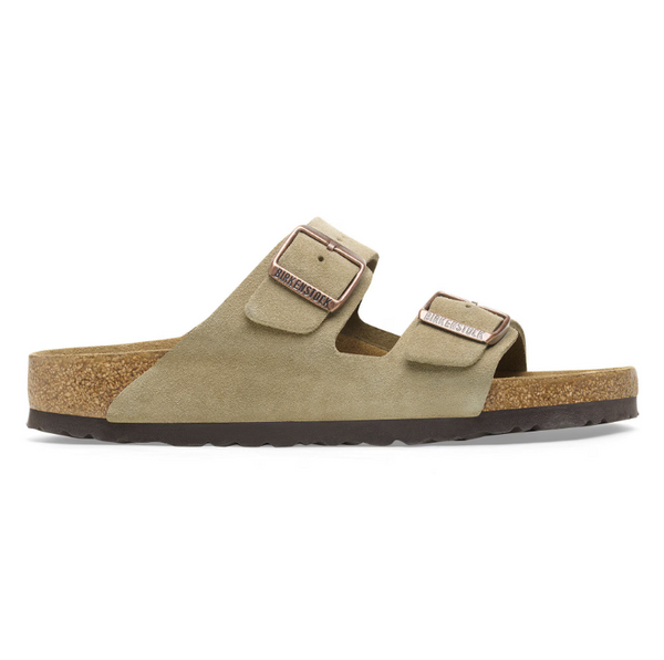 Men's Birkenstock | Arizona Suede Leather | Taupe
