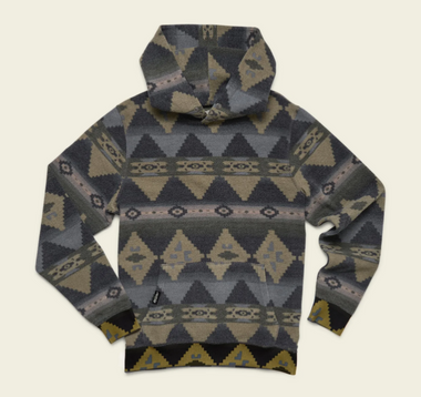 Men's Howler Bros | Tajima Hoodie | Milta Motifs: True Black