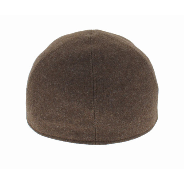 Men's Wigens | Kent Six Panel Wool Baseball Cap | Brown